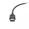 C2G kábel USB-C samec na USB-A samec 0,15 m USB 3.2 Gen 1 5 Gbit/s