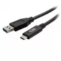 C2G kábel USB-C samec na USB-A samec 0,15 m USB 3.2 Gen 1 5 Gbit/s