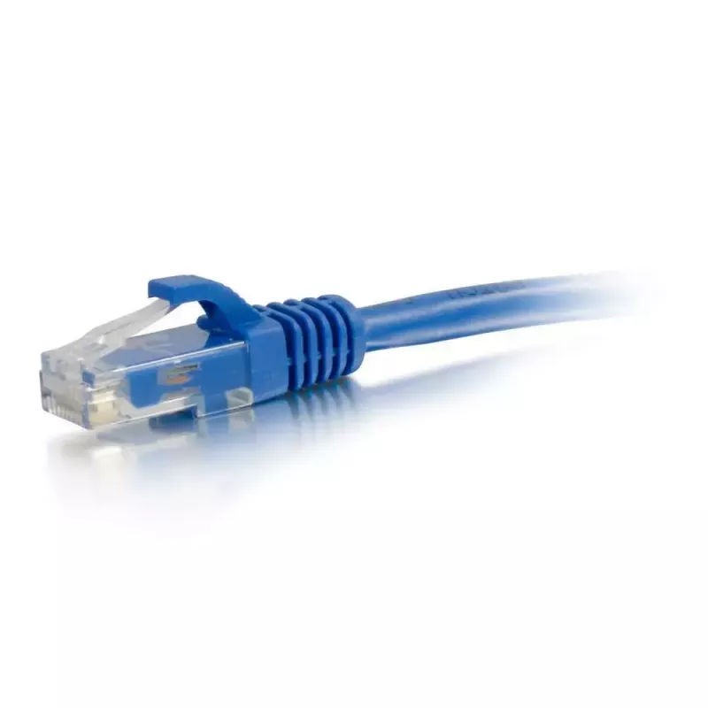 C2G 2 m Cat6 tienený UTP sieťový patch kábel modrý