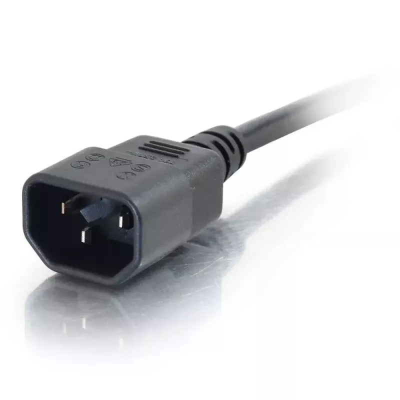 C2G 5 m 18 AWG predlžovací napájací kábel k počítaču IEC320C13 na IEC320C14