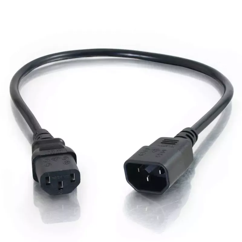 C2G 5 m 18 AWG predlžovací napájací kábel k počítaču IEC320C13 na IEC320C14