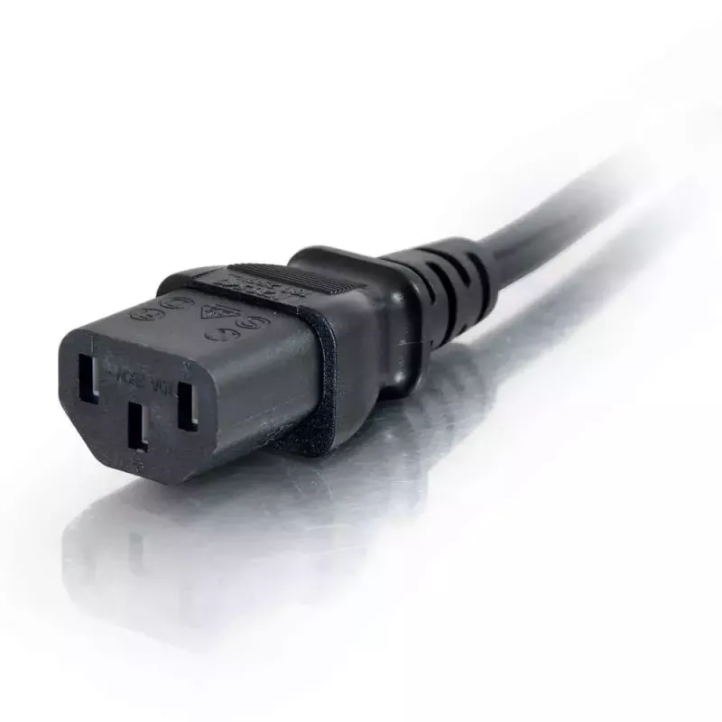 C2G 5 m 18 AWG predlžovací napájací kábel k počítaču IEC320C13 na IEC320C14