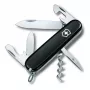 Victorinox Spartan čierny švajčiarsky vreckový nôž 12 funkcií čierny