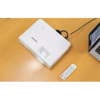 Philips ProPix 650 štandardný projektor 4000 ANSI lúmenov DLP WXGA (1280x800) 3D biely