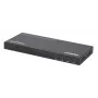Manhattan 4K 4-portový HDMI Multiviewer Switch, switch so štyrmi vstupmi na jeden displej, 4K@30Hz, viacero možností zobrazenia vrátane obraz v obraze a dual-/quad-screen, tlačidlové alebo diaľkové ovládanie, 3,5-mm a Toslink audio, čierny, 3 roky záruka