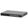 Intellinet 24-port Gigabit Ethernet PoE+ Switch s 2 SFP portami IEEE 802.3at/af (PoE+/PoE) kompatibilný, PoE výkonový rozpočet 370 W, dva 1G SFP otvorené sloty, 19 palcov Rackmount