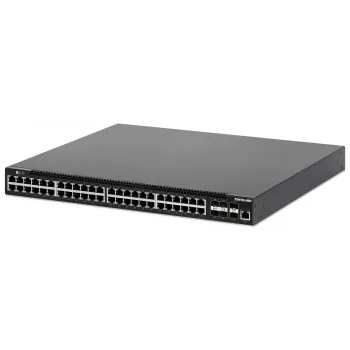 Intellinet 54-port L3 Fully Managed PoE+ Switch so 48 Gigabit Ethernet portami a 6 SFP+ uplinkmi