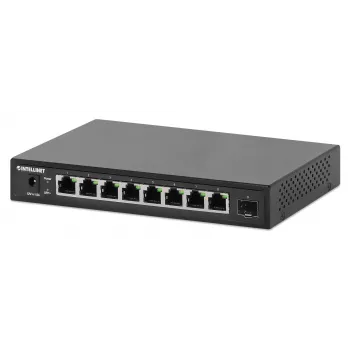 Intellinet 9-portový switch 8 x 2,5G Ethernet portov a 1 SFP+ uplink