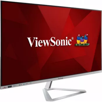 Viewsonic VX Series VX3276-2K-mhd-2 počítačový monitor 81,3 cm (32 palcov) 2560 x 1440 pixelov Quad HD LED strieborný