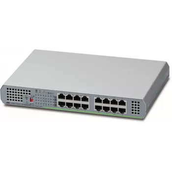 Allied Telesis GS910/16 Unmanaged Gigabit Ethernet (10/100/1000) sivý
