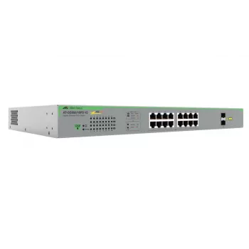 Allied Telesis AT-GS950/18PS-V2-50 sieťový switch Unmanaged Gigabit Ethernet (10/100/1000) Power over Ethernet (PoE) sivý