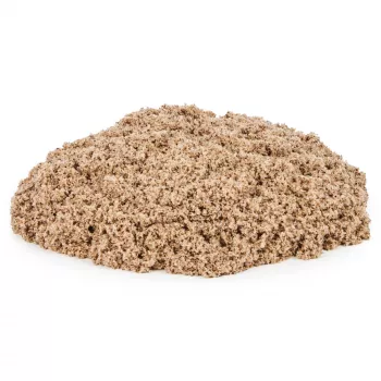 Kinetic Sand, 5,5 lbs (2,5 kg) prírodne hnedý piesok na hranie pre umenie a remeslá, pieskovisko, Amazon Exclusive (balenie sa môže líšiť), formovateľné senzorické hračky, od 3 rokov