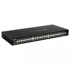 D-Link 48-portový Gigabit Stackable Smart Managed switch s 2 x 10GBase-T portami a 2 x 10G SFP+