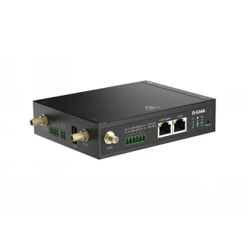 D-Link 4G LTE IIoT brána, mobilná brána, čierna, 4G, LTE, LTE, MicroSD (TransFlash), externá