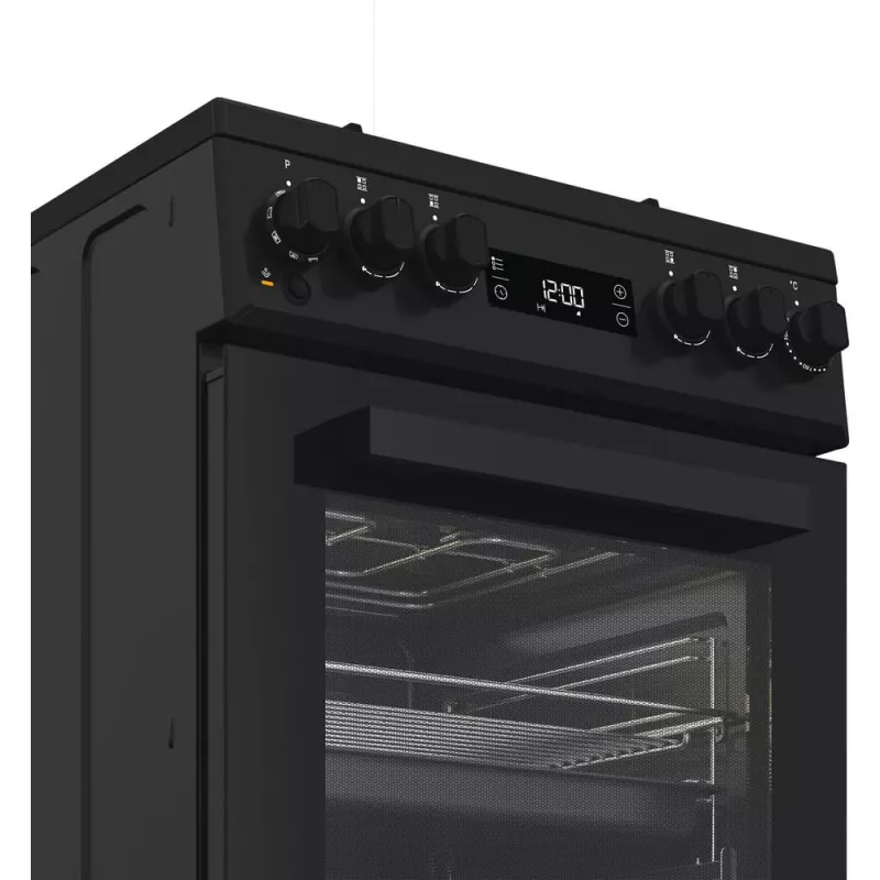 Whirlpool W5G8LMSWTB voľne stojaci sporák elektrický plynový čierny
