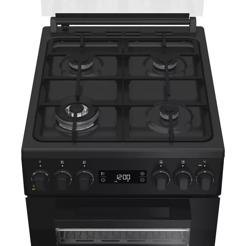 Whirlpool W5G8LMSWTB voľne stojaci sporák elektrický plynový čierny