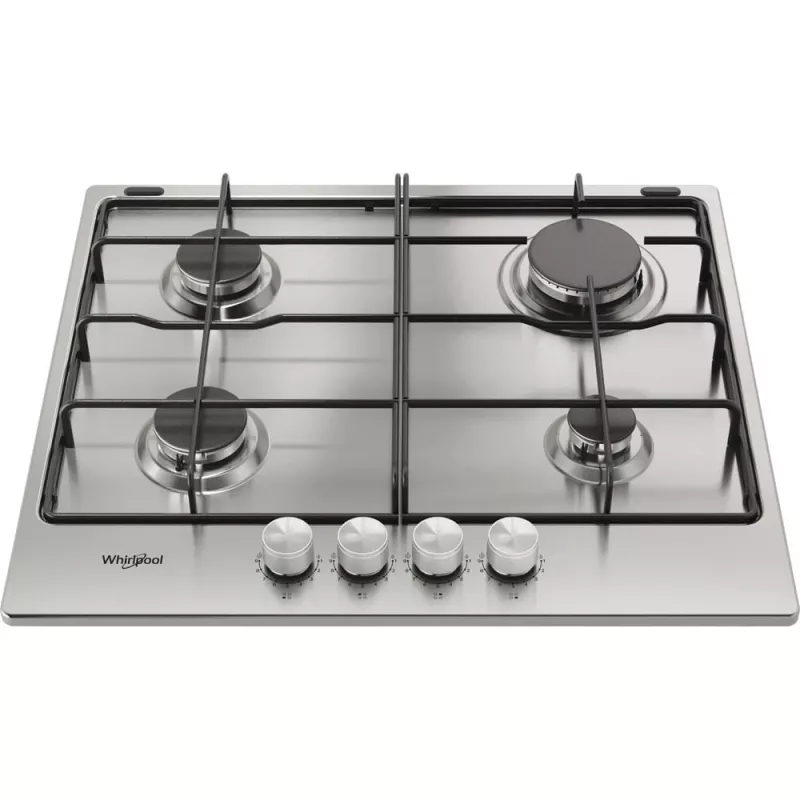 Whirlpool TGML 650 IX nerezová vstavaná 58 cm plynová 4 varné zóny