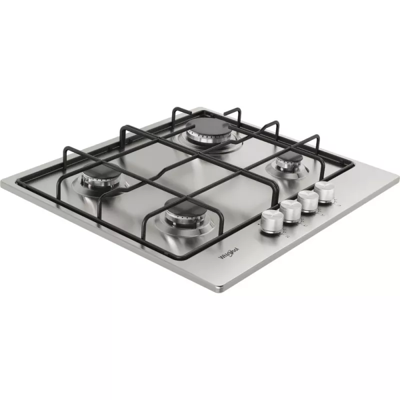 Whirlpool TGML 650 IX nerezová vstavaná 58 cm plynová 4 varné zóny