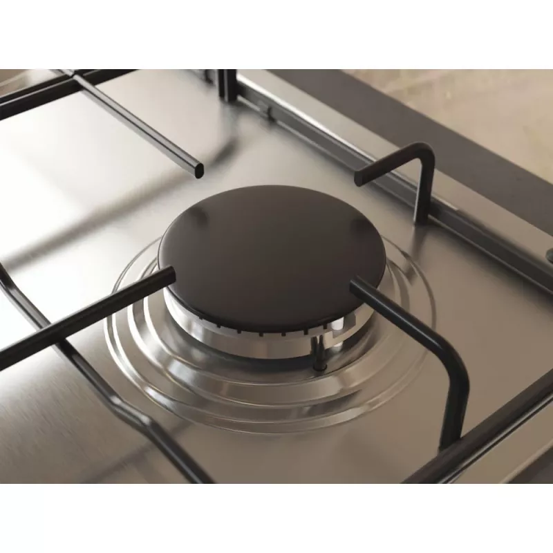 Whirlpool TGML 650 IX nerezová vstavaná 58 cm plynová 4 varné zóny