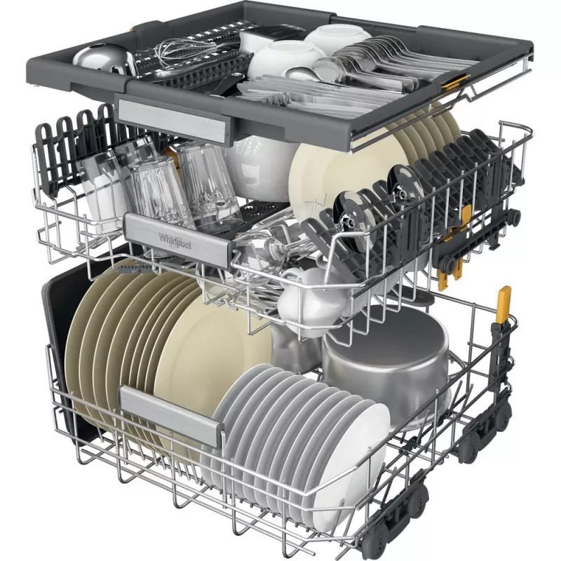 Whirlpool W7I HF60 TUS; W7I HF60 TUS plne integrovaná 15 súprav riadu