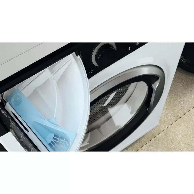 Whirlpool WRBSB 6249 S EU práčka s predným plnením 6 kg 1151 ot/min čierna, biela
