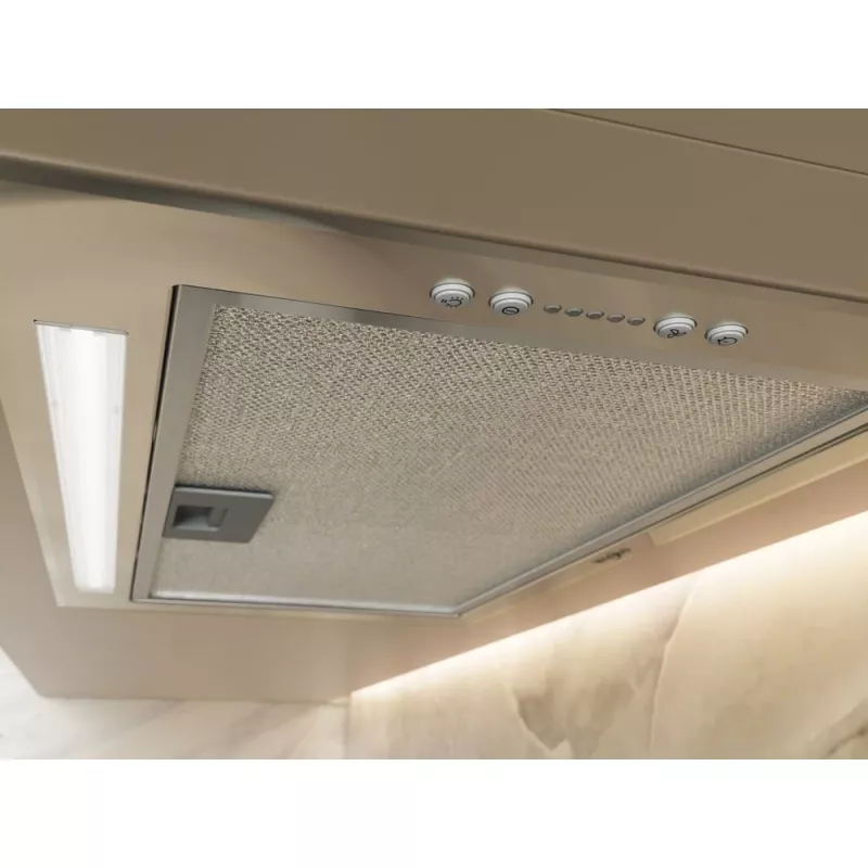 Whirlpool WCTH 63F LEB X vstavaný digestor nerezový 600 m³/h