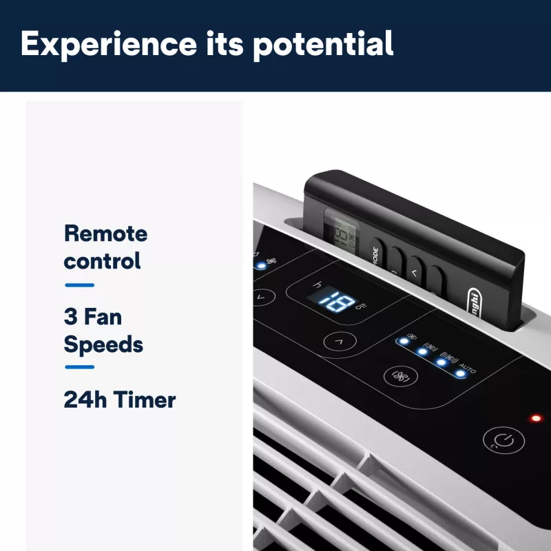 De’Longhi PAC EM82 prenosná klimatizácia 63 dB 1000 W biela
