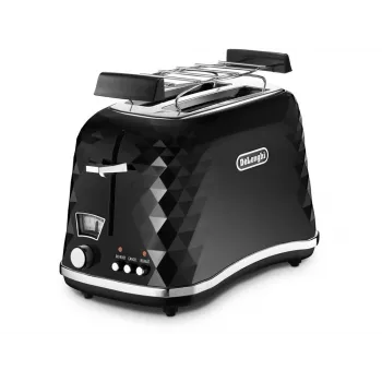 De’Longhi Brilliante 2 plátky 900 W čierny