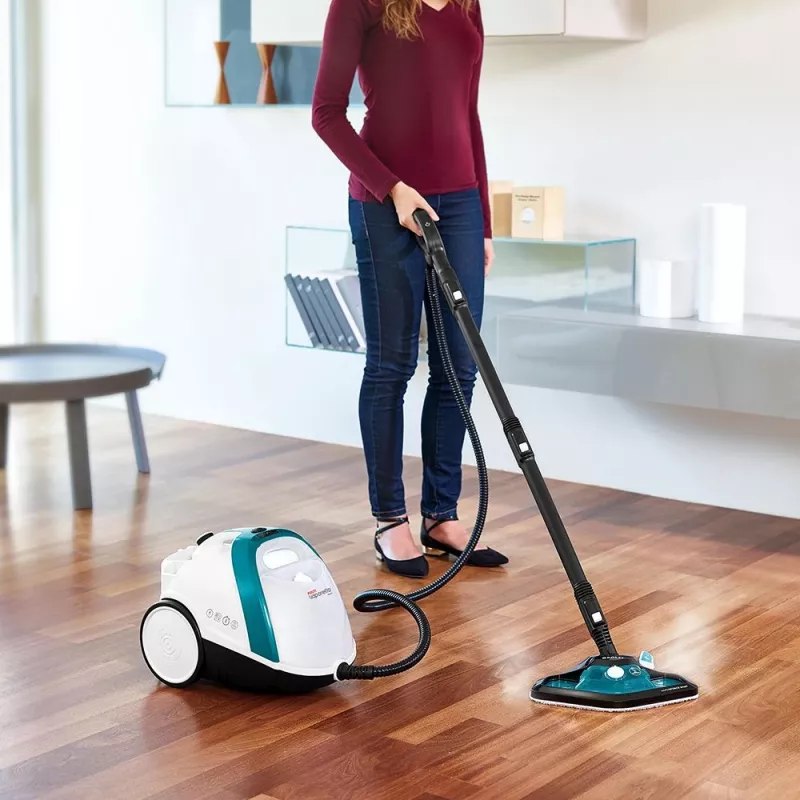 Polti Vaporetto Smart 100_T valcový parný čistič 1500 W modrý, biely