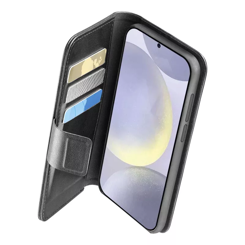 Cellularline Book Agenda - Galaxy S25 Ultra koženkové knižné puzdro s magnetickým uzáverom