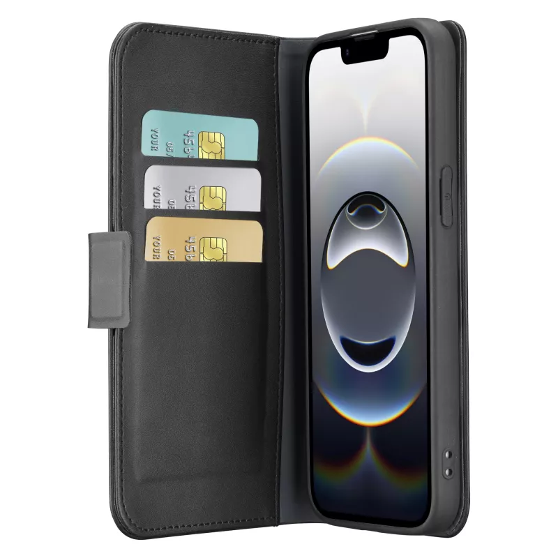 Cellularline Book Agenda - iPhone 16e/17e koženkové knižné puzdro s magnetickým uzáverom