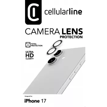 Cellularline objektív fotoaparátu - ochrana fotoaparátu iPhone 17