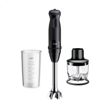 Braun MultiQuick 3 MQ30201M 0,6 l tyčový mixér 900 W čierny, saténová oceľ