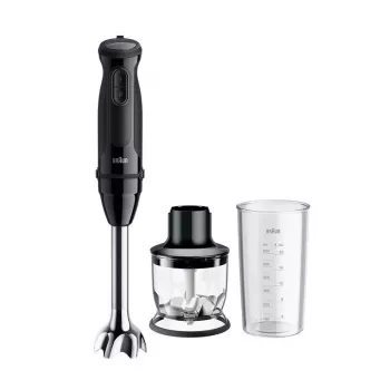 Braun MultiQuick 3 MQ30201M 0,6 l tyčový mixér 900 W čierny, saténová oceľ