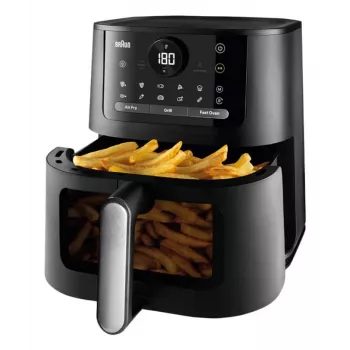 Braun HF 5075 samostatný stolový prístroj 2000 W teplovzdušná fritéza čierna, sivá