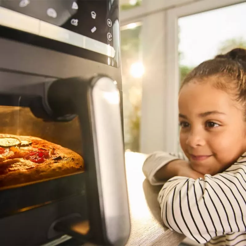 Braun HF 5075 samostatný stolový prístroj 2000 W teplovzdušná fritéza čierna, sivá