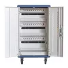 Techly I-CABINET-30DUTY prenosný vozík/skriňa na správu zariadení biela, modrá