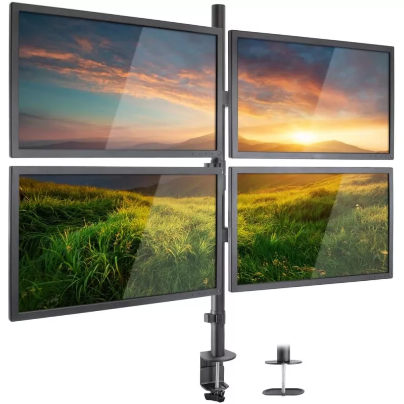 Techly ICA-LCD 382-Q držiak monitora / stojan 68,6 cm (27