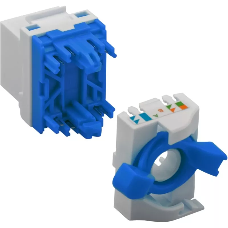 Techly CAT 6a KeyStone RJ45 konektor samica UTP nezatienený bez nástrojov IWP-MD C6A/UROTT