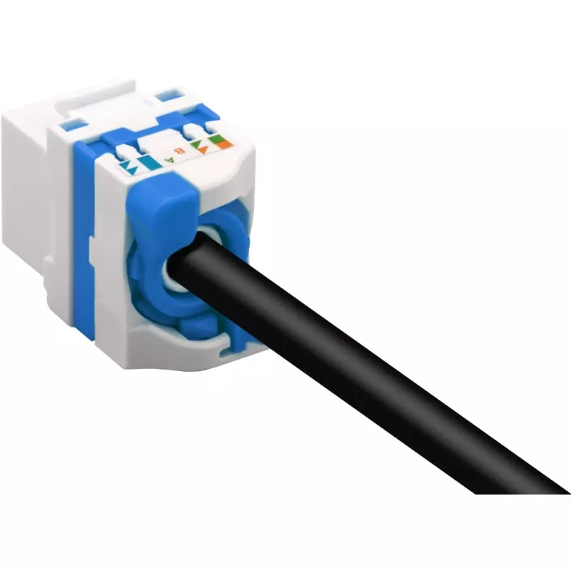 Techly CAT 6a KeyStone RJ45 konektor samica UTP nezatienený bez nástrojov IWP-MD C6A/UROTT