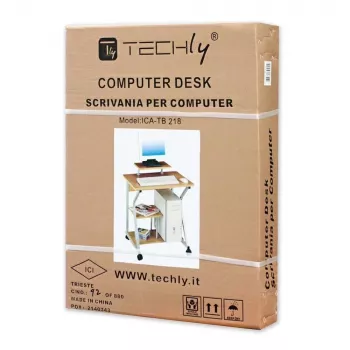 Techly Kompaktný počítačový stôl ICA-TB 218