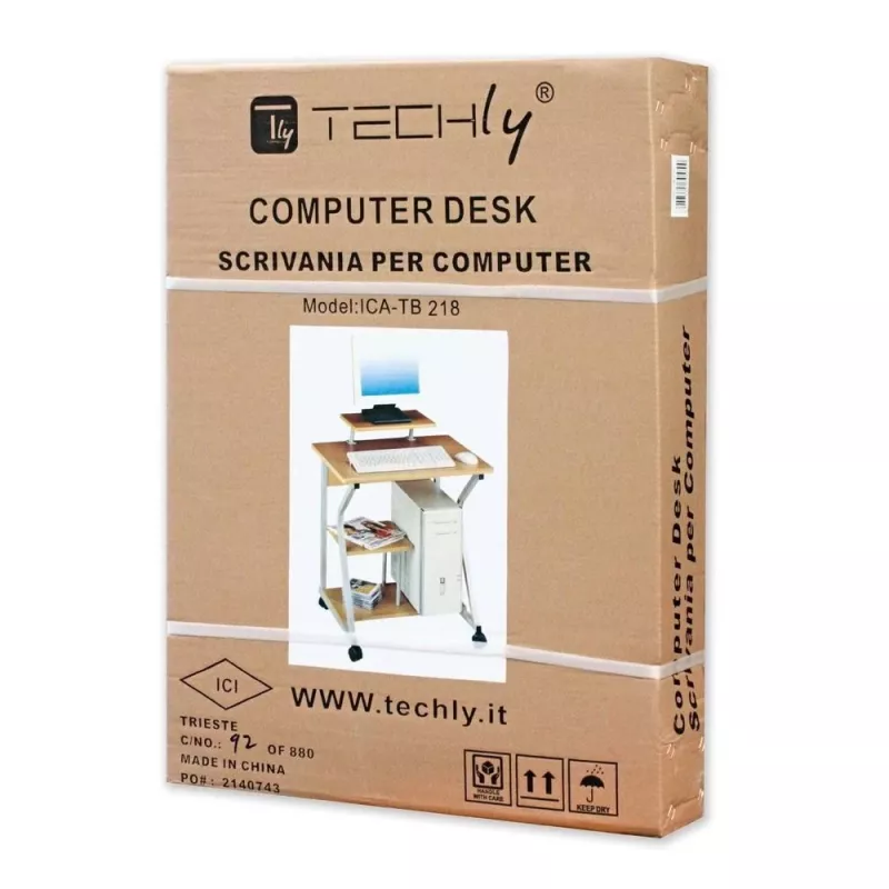 Techly Kompaktný počítačový stôl ICA-TB 218
