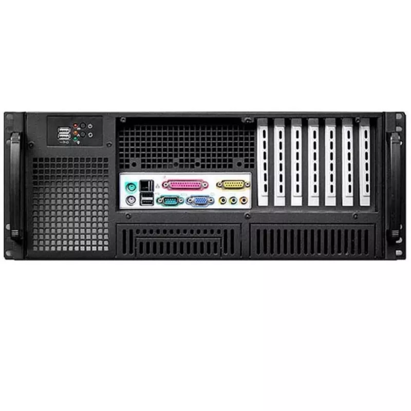 Techly Skriňa priemyselný rack 19/Desktop 4U Ultra Kompakt čierna I-CASE MP-P4HX-BLK6