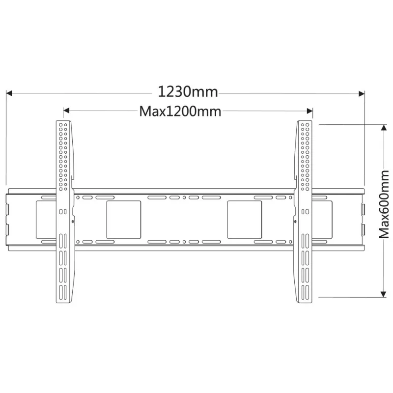 Techly ICA-PLB 2230 držiak/stojan na TV 2,54 m (100