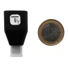 Techly USB-C konektor samec na USB-A konektor samica adaptér čierny, USB A, USB C, čierny
