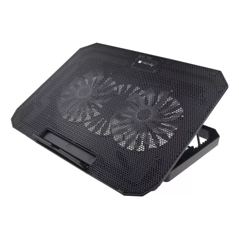Techly ICOOL-CP11TY stojan na notebook čierny 43,2 cm (17