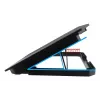 Techly ICOOL-CP11TY stojan na notebook čierny 43,2 cm (17