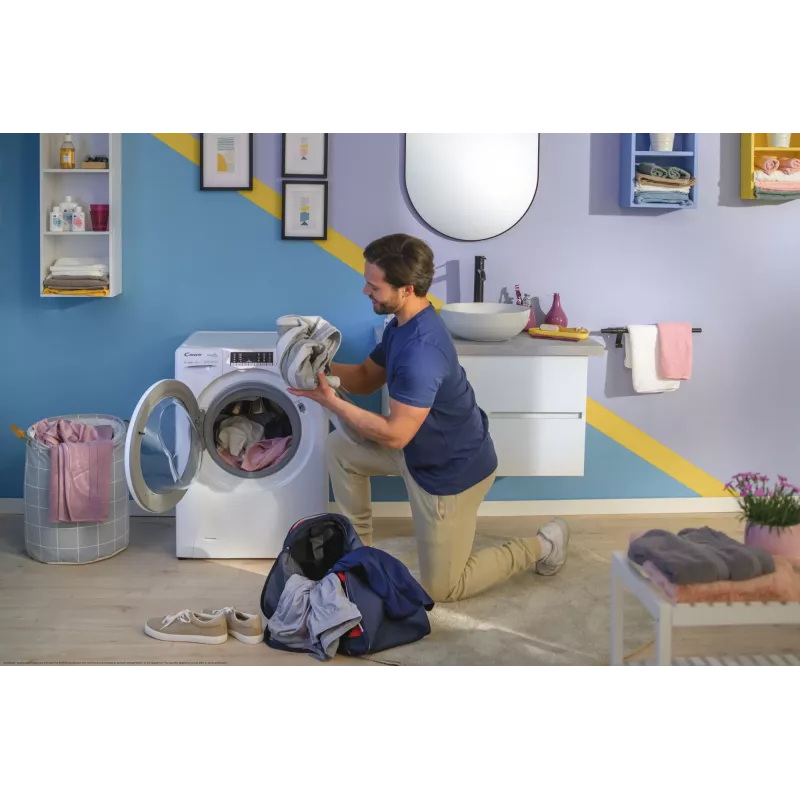 Candy Smart Pro Inverter CO 474TWM6/1-S práčka s predným plnením 7 kg 1400 ot/min biela