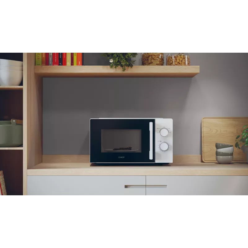Candy Idea CMW20SMWLI/4U biela samostatná mikrovlnná rúra na pracovnú dosku 20 L 700 W