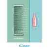Candy DiVino CWC 200 EELW/NF voľne stojaca čierna 81 fliaš